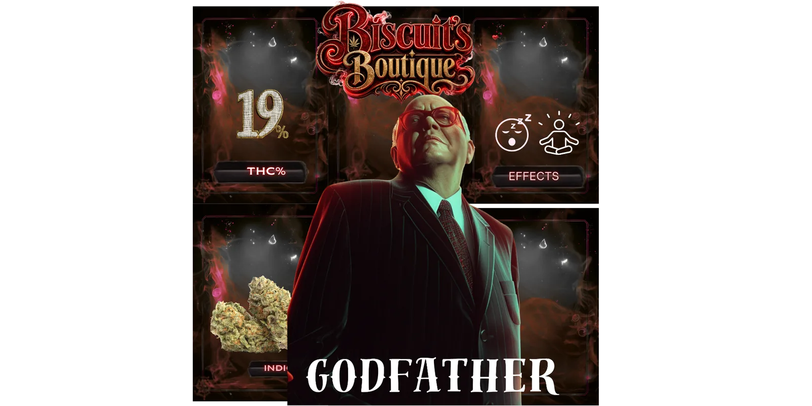 Godfather — Noir Mafia Red